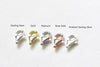 4 pcs 925 Sterling Silver Parrot Lobster Clasps Jewelry Making Supplies