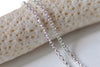 3.3 ft (1m) Polished Sterling Silver Rolo Oval Cable Curb Chain