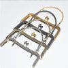 16.5cm (6 1/2") Sewing Metal Purse Frame Handle Purse Frame Four Colors