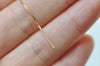 1 Pair Sterling Silver Box Chain Long Dangle Tassel Earring Pendants 90mm