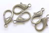 Paisley Design Large Decorative Lobster Clasp Set of 10