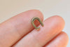 50 pcs Antique Bronze Snap On Bail Charms 7x8mm A2803