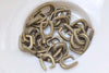 50 pcs Antique Bronze Snap On Bail Charms 7x8mm A2803
