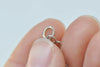 16ft (5m) Silvery Gray Platinum Steel Oval Cable Chain 4.5x6mm Unsoldered Open Links A6405