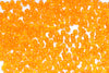 700 pcs Orange Irregular Glass Loose Seed Beads 4mm A8416