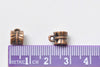 Antique Bronze/Silver/Copper/Gold/Rose Gold Bail Charms Set of 30
