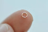 20 pcs 925 Solid Sterling Silver Closed Soldered Jump Rings Size 3mm/3.5mm/4mm/5mm