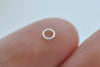 20 pcs 925 Solid Sterling Silver Closed Soldered Jump Rings Size 3mm/3.5mm/4mm/5mm