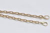 8mm Purse Frame Chain Antique Gold Chain With Lobsters 60/70/80/90/100/110/120/130cm