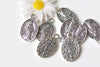 10 pcs Antique Silver/Gold Catholic Miraculous Medal Pendants Charms 10x17mm
