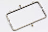 Retro Metal Sewing Purse Frame /Handle Purse Frame Silver And Bronze 25cm (10")