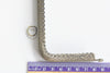 Retro Metal Sewing Purse Frame /Handle Purse Frame Silver And Bronze 25cm (10")