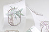 Asian Culture Vintage Window Washi Tape/ Wide Japanese Masking Tape 50mm x 3M Roll A10547