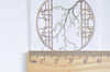 Asian Culture Vintage Window Washi Tape/ Wide Japanese Masking Tape 50mm x 3M Roll A10547