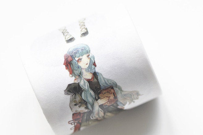 Lovely Girls Washi Tape 40mm x 3M Roll A12087