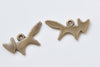 30 pcs Antique Bronze Small Fox Animal Charms 10x20mm A6358