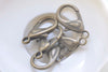 Paisley Design Large Decorative Lobster Clasp Set of 10