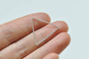 50 pcs Raw Brass/Gold/Antique Bronze/Silver Seamless Triangle Charms 15mm/17mm/20mm/24mm/29mm