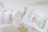 Retro Flowers And Vintage Windows Washi Tape 45mm wide x 3M A10674
