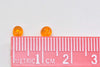 700 pcs Orange Irregular Glass Loose Seed Beads 4mm A8416