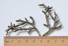 10 pcs Antique Bronze Dotted Tree Branch Connectors Coral Charms 30x52mm A8926