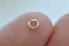 20 pcs 925 Solid Sterling Silver Closed Soldered Jump Rings Size 3mm/3.5mm/4mm/5mm