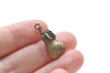 10 pcs Antique Bronze Pear Fruit Charms 11x22mm A8927