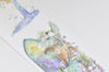 Retro Wide Washi Tape Bird Flower Masking Tape 40mm Wide x 5M Roll A10551