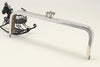 Retro Silver Metal Purse Frame Handle Purse Frame Glue-In Purse Frame 16.5cm x 5.5cm ( 6"x 2")