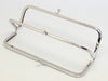 Retro Silver Metal Purse Frame Handle Purse Frame Glue-In Purse Frame 16.5cm x 5.5cm ( 6"x 2")