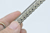 Retro Metal Sewing Purse Frame /Handle Purse Frame Silver And Bronze 25cm (10")