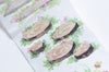 Vintage Footsteps Washi Tape/ Wide Japanese Masking Tape 50mm x 3M Roll A10631