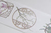 Asian Culture Vintage Window Washi Tape/ Wide Japanese Masking Tape 50mm x 3M Roll A10547
