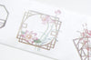 Asian Culture Vintage Window Washi Tape/ Wide Japanese Masking Tape 50mm x 3M Roll A10547