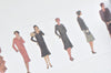 Elegant Girl/ Retro Lady Washi Tape 45mm wide x 5M A10695