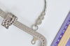 20cm (7") Flower Sewing Purse Frame With Handle Four Colors Available