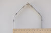 18cm ( 7"), 20cm( 7 3/4"), 25cm (10") Retro Metal Purse Frame Flex Internal Purse Frame