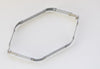18cm ( 7"), 20cm( 7 3/4"), 25cm (10") Retro Metal Purse Frame Flex Internal Purse Frame