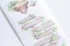 Vintage Footsteps Washi Tape/ Wide Japanese Masking Tape 50mm x 3M Roll A10631