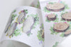 Vintage Footsteps Washi Tape/ Wide Japanese Masking Tape 50mm x 3M Roll A10631