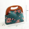 25cm ( 10") Retro Purse Frame / Large Wood Handle Purse Frame With Screws