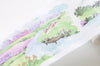 Retro Scenery Wide Washi Tape 45mm x 3 Meters Roll A10694