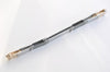 20cm (8") Retro Metal Purse Frame Flex Internal Purse Frame Light Gold End
