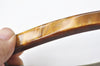 20.5cm ( 8") Antique Bronze/ Light Gold Metal Glue-In Purse Frame / Handle Purse Frame