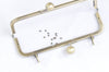 20cm x 6cm ( 8" x 2 1/2") Purse Frame Big Kisslock With Screws
