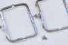 8" Metal Purse Frame Clutch Bag Purse Frame With Screws Gunmetal/ Gold/ Bronze