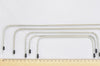 One Pair Internal Purse Frame Rectangular Internal Wire Frames 10cm(4"), 13cm(5"), 15cm(6"), 20cm(8"), 25cm(10"), 30cm( 12")