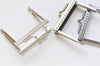 7cm ( 2.75") Small Metal Purse Frame Coin Purse Frame Bronze, Silver And Black