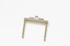 7cm ( 2.75") Small Metal Purse Frame Coin Purse Frame Bronze, Silver And Black