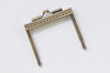 7cm ( 2.75") Small Metal Purse Frame Coin Purse Frame Bronze, Silver And Black